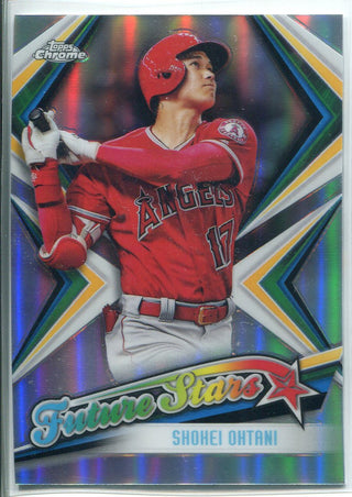 Shohei Ohtani 2019 Topps Chrome Future Stars Insert Card