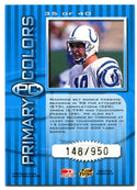 Peyton Manning Donruss Elite Primary Colors 148/950