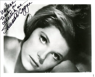 Samantha Eggar Autographed Black & White 8x10 Photo