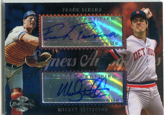 Frank Tanana & Mickey Tettleton 2006 Topps Dual Autographed Card