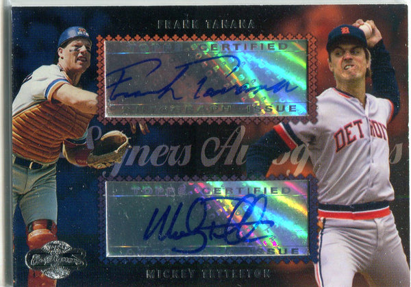 Frank Tanana & Mickey Tettleton 2006 Topps Dual Autographed Card