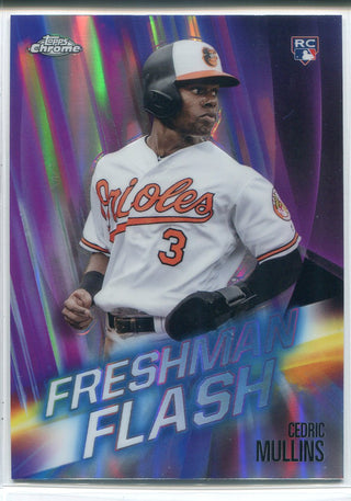 Cedric Mullins 2019 Topps Chrome Freshman Flash Rookie Insert Card