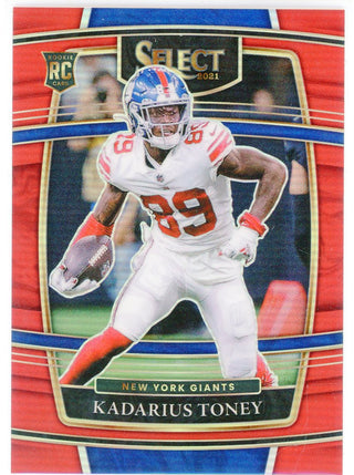 Kadarius Toney 2021 Panini Select Red Prizm Rookie Card #52