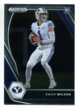 Zach Wilson 2021 Panini Prizm Draft Picks #105 RC