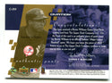 Bernie Williams 2002 Upper Deck #OBW Swatch Card /25