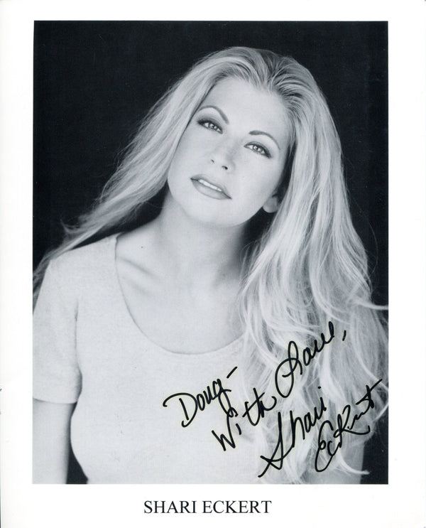 Shari Eckert Autographed 8x10 Photo