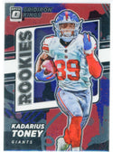 Kadarius Toney 2021 Panini Donruss Optic Gridiron Kings Rookie Card #RGK-10