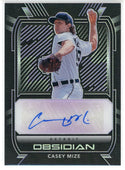 Casey Mize Autographed 2021 Panini Chronicles Obsidian Card #O-CM