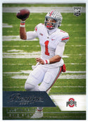 Justin Fields 2021 Panini Chronicles Prestige Draft Picks Rookie Card #80