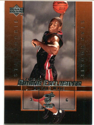 Dwyane Wade 2003-04 Upper Deck Star Rookie Exclusives #5 Card