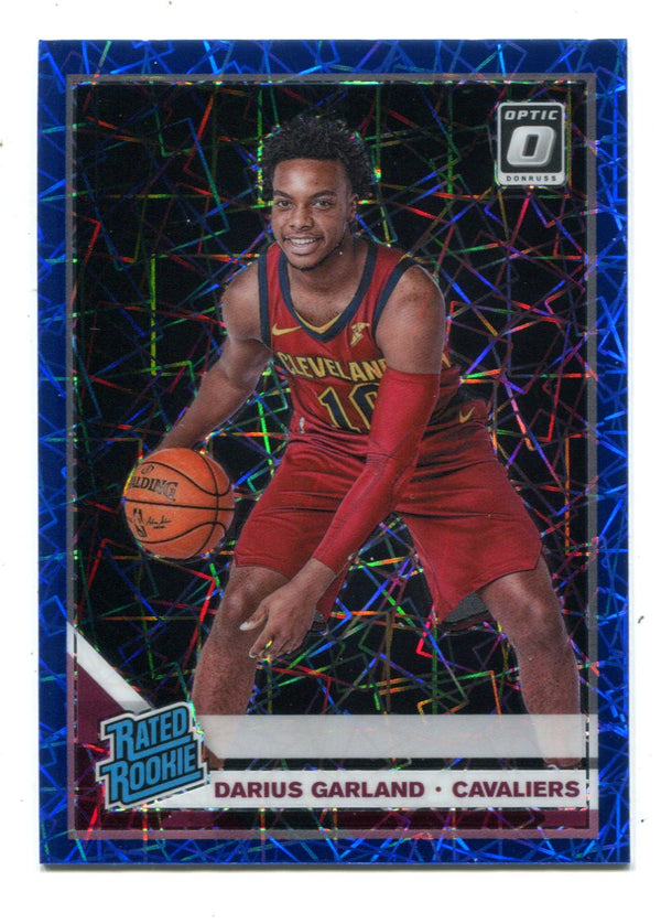 Darius Garland 2019-20 Panini Donruss Optic Rated Rookie Blue Velocity #195