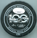 Aaron Ekblad Autographed Panthers NHL 100th Anniversary Puck(JSA)