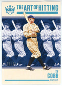 Ty Cobb 2021 Panini Diamond Kings The Art of hitting Insert Card #A0H-3