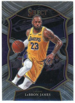 LeBron James 2021 Panini Select Concourse Card #23