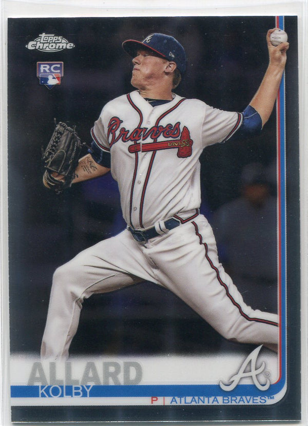 Kolby Allard 2019 Topps Chrome Rookie Card