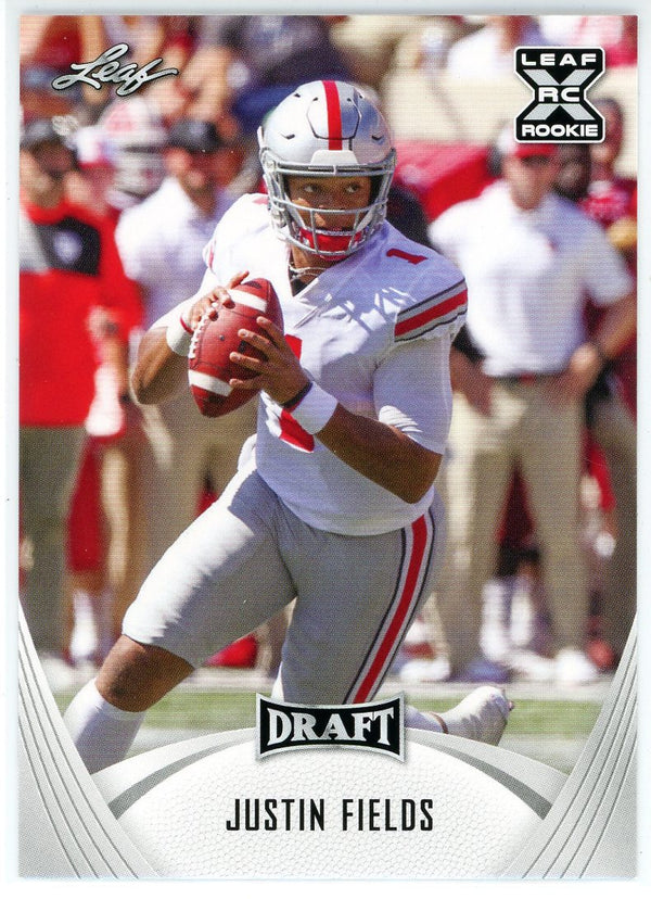 Justin Fields 2021 Leaf Draft Rookie Card #02