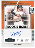 Joey Bart Autographed 2021 Panini Contenders Rookie Ticket Card #145