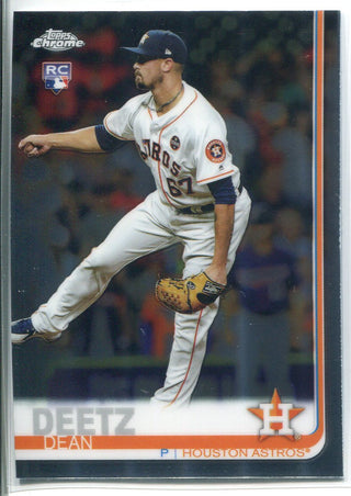 Dean Deetz 2019 Topps Chrome Rookie Card