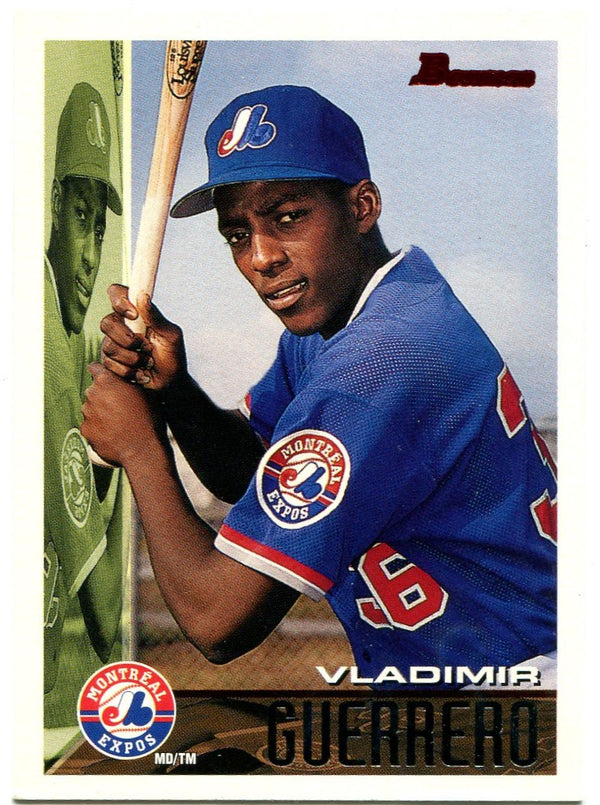 Vladimir Guerrero Sr 1994 Bowman Rookie Card