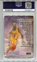 Kobe Bryant 1996 Cyber Metal #5 PSA NM-MT 8 Card