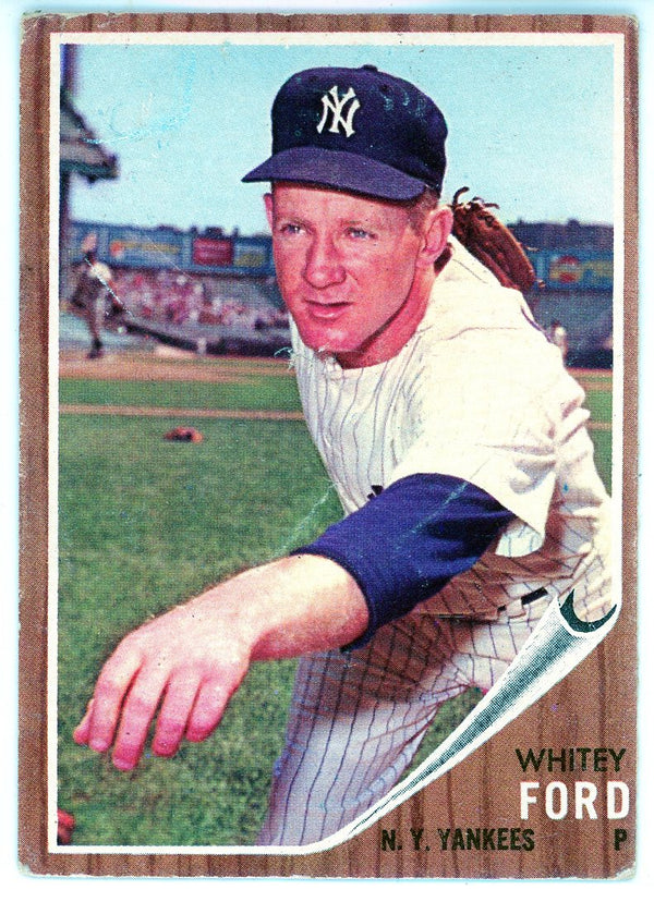 Whitey Ford 1962 Topps Card #310