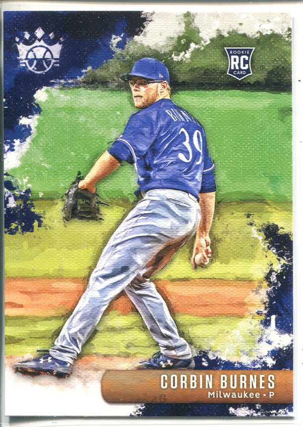 Corbin Burnes 2019 Panini Diamond Kings Rookie Card