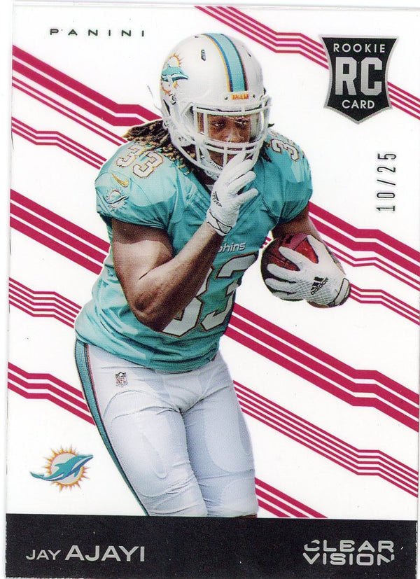 Jay Ajayi 2015 Panini Clear Vision Rookie Card