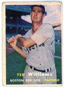 Ted Williams 1957 Topps Card #1