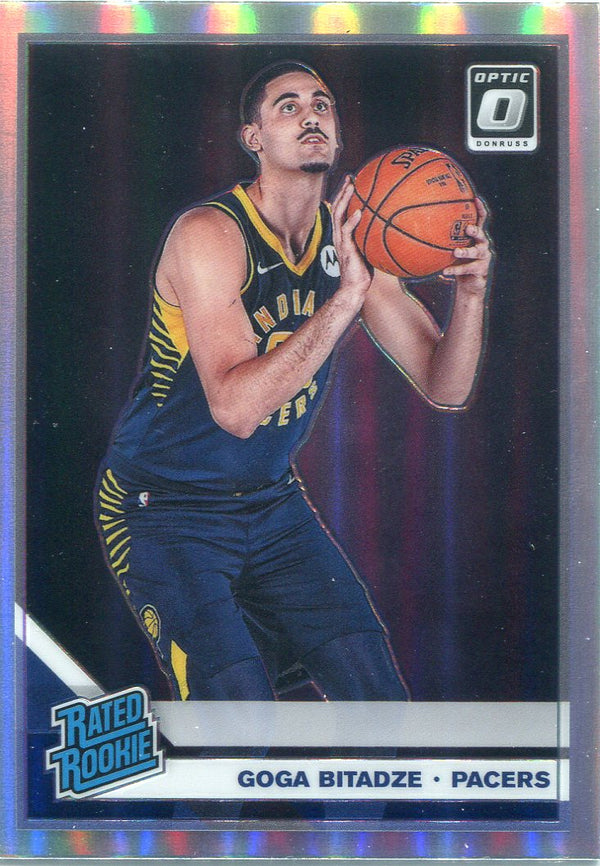 Goga Bitadze 2019-20 Donruss Optic Silver Holo Rated Rookie Card