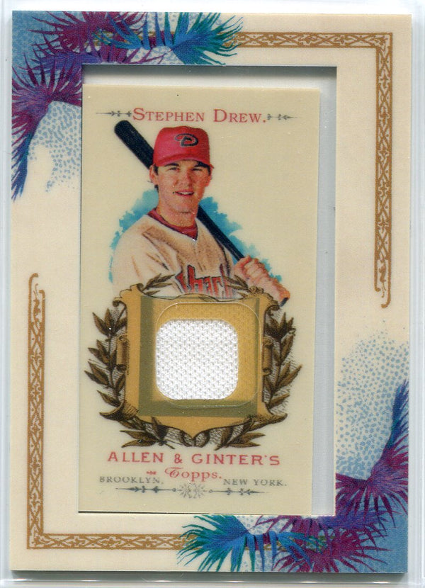 Stephen Drew 2007 Topps Allen & Ginter Jersey Card