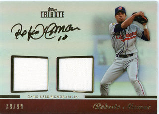 Roberto Alomar 2011 Topps Tribute Jersey Card