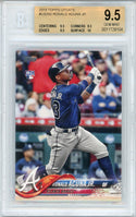 Ronald Acuna 2018 Topps Update Rookie Card #US250 (BGS Gem Mint 9.5)