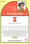 Ayo Dosunmu 2021 NBA Hoops Rookie Card