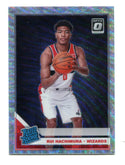 Rui Hachimura 2019-20 Donruss Optic Rated Rookie Silver Shimmer #188