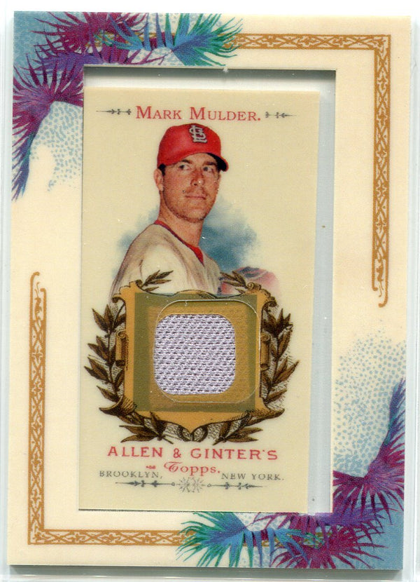 Mark Mulder 2007 Topps Allen & Ginter Jersey Card