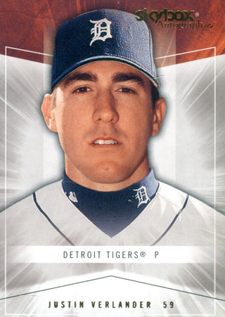 Justin Verlander 2005 Fleer Rookie Card 126/150