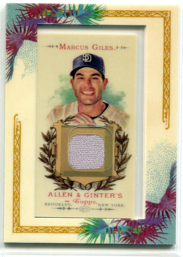 Marcus Giles 2007 Topps Allen & Ginter Jersey Card