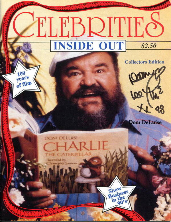 Dom DeLuise Autographed Celebrities Inside Out Program