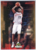 LeBron James 2004 Upper Deck Freshman Season Collection Card #7