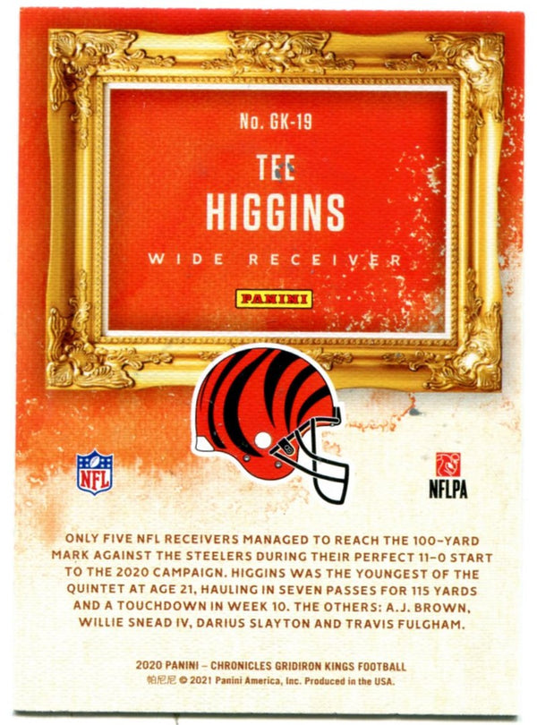 Tee Higgins Panini Chronicles Gridiron Rookie 2020