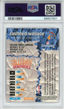 Rasheed Wallace 1995 Topps Stadium Club Members Only Rookie Card #4 (PSA NM-MT 8)