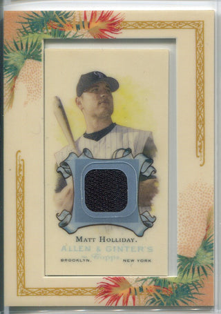 Matt Holliday 2007 Topps Allen & Ginter Jersey Card