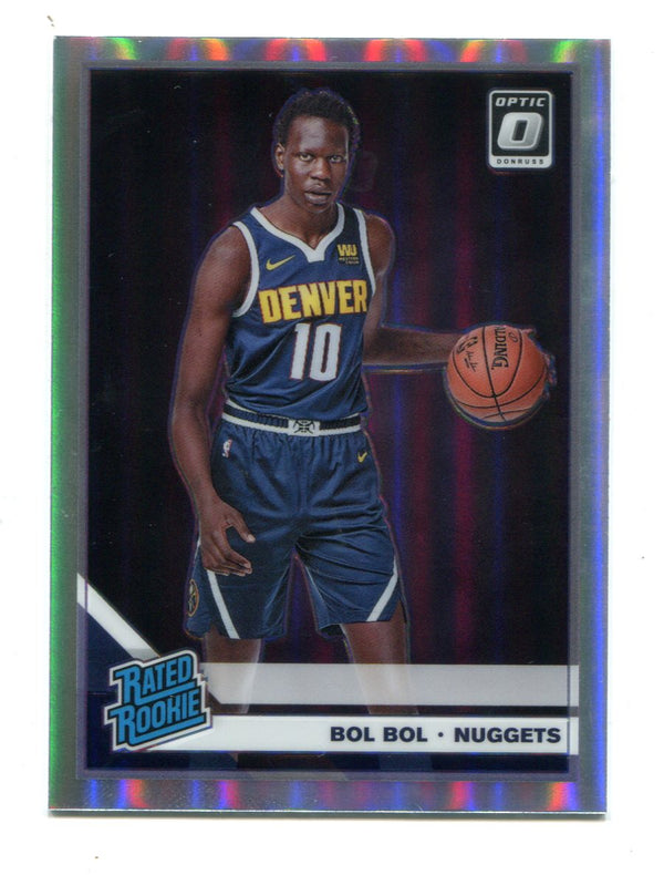 Bol Bol 2019-20 Donruss Optic Rated Rookie Silver #162