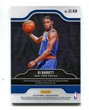 Rj Barrett 2019-20 Prizm Sensation Jersey Patch Card #SSRIB