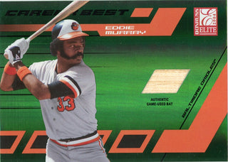 Eddie Murray 2004 Donruss Elite Game-Used Bat Card /200