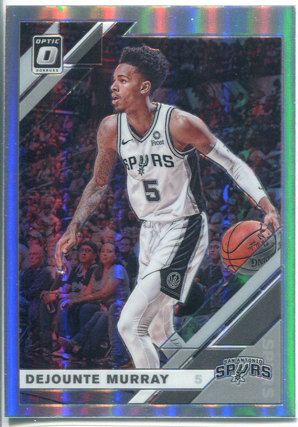 Dejounte Murray 2019-20 Donruss Optic Silver Holo Card