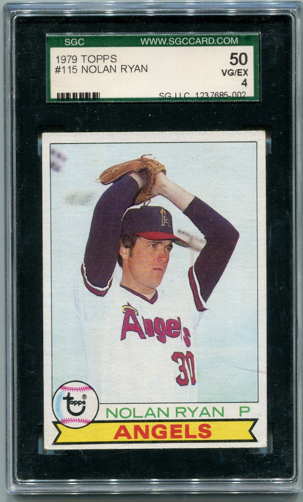 1979 Topps #115 Nolan Ryan (SGC 4)