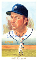 Al Kaline Autographed Perez Steele Postcard (JSA)