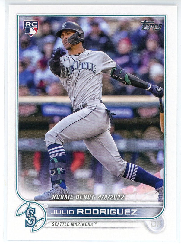 Julio Rodriguez 2022 Topps Update Series Rookie Card #US97