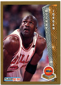 Michael Jordan Fleer 1992-93 NBA Award Winner